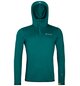 Felpe FLEECE LIGHT GRID ZN HOODY M Verde