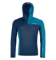 Felpe FLEECE LIGHT GRID ZN HOODY M Blu