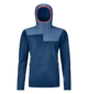 Hoodies FLEECE PLUS ANORAK W Blau