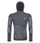 Langarm Baselayer MERINO THERMOVENT HOODY M Grau