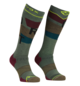 Calze FREERIDE LONG SOCKS COZY M Verde