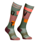 Chaussettes FREERIDE LONG SOCKS COZY W Vert