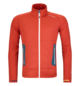 Vestes en polaire FLEECE LIGHT JACKET M Rouge