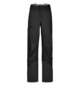 Pantalons Hardshell 3L ORTLER PANTS W Noir