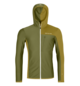 Hoodies FLEECE LIGHT GRID HOODED JKT M Green