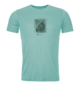 T-Shirts 120 COOL TEC MTN CUT TS M Verde