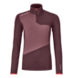 Pulls FLEECE LIGHT ZIP NECK W Rouge