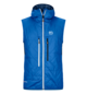 Westen SWISSWOOL PIZ BOÈ VEST M Blau