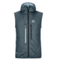 Westen SWISSWOOL PIZ BOÈ VEST M Grau