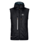 Westen SWISSWOOL PIZ BOÈ VEST M Schwarz