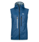 Giubbini senza maniche SWISSWOOL PIZ BOÈ VEST W Blu