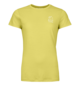 T-Shirts 120 COOL TEC MTN DUO TS W Jaune