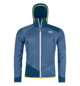 Softshell-Jacken SWISSWOOL COL BECCHEI HYBRID JACKET M Blau