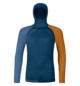 Langarm Baselayer 120 COMP LIGHT HOODY M Blau