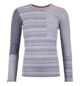 Langarm Baselayer 185 ROCK'N'WOOL LONG SLEEVE W Grau