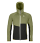 Hoodies FLEECE RIB HOODY M Green