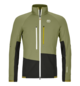 Vestes en polaire FLEECE RIB JACKET M Vert