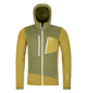 Hoodies FLEECE GRID HOODY M Verde