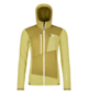 Hoodies FLEECE GRID HOODY W yellow