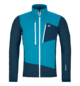 Vestes en polaire FLEECE GRID JACKET M Bleu