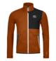 Vestes en polaire FLEECE JACKET M Marron