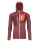 Hoodies FLEECE GRID HOODY W Violett