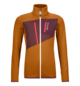 Vestes en polaire FLEECE GRID JACKET W Marron