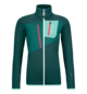 Vestes en polaire FLEECE GRID JACKET W Vert