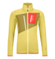 Vestes en polaire FLEECE GRID JACKET W Jaune