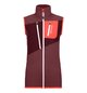 Giubbini senza maniche FLEECE GRID VEST W Porpora