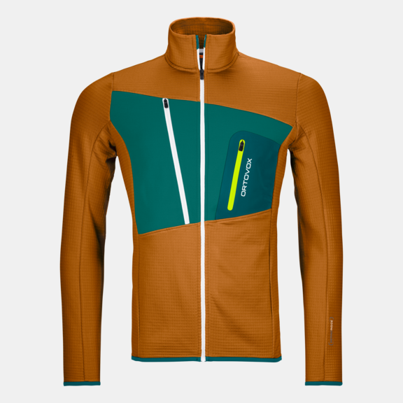 Vestes en polaire FLEECE GRID JACKET M