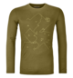 Longsleeves 185 MERINO TANGRAM LS M Braun