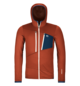 Hoodies FLEECE GRID HOODY M arancione