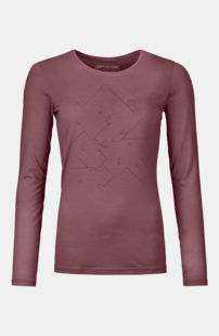 Longsleeves 185 MERINO TANGRAM LS W