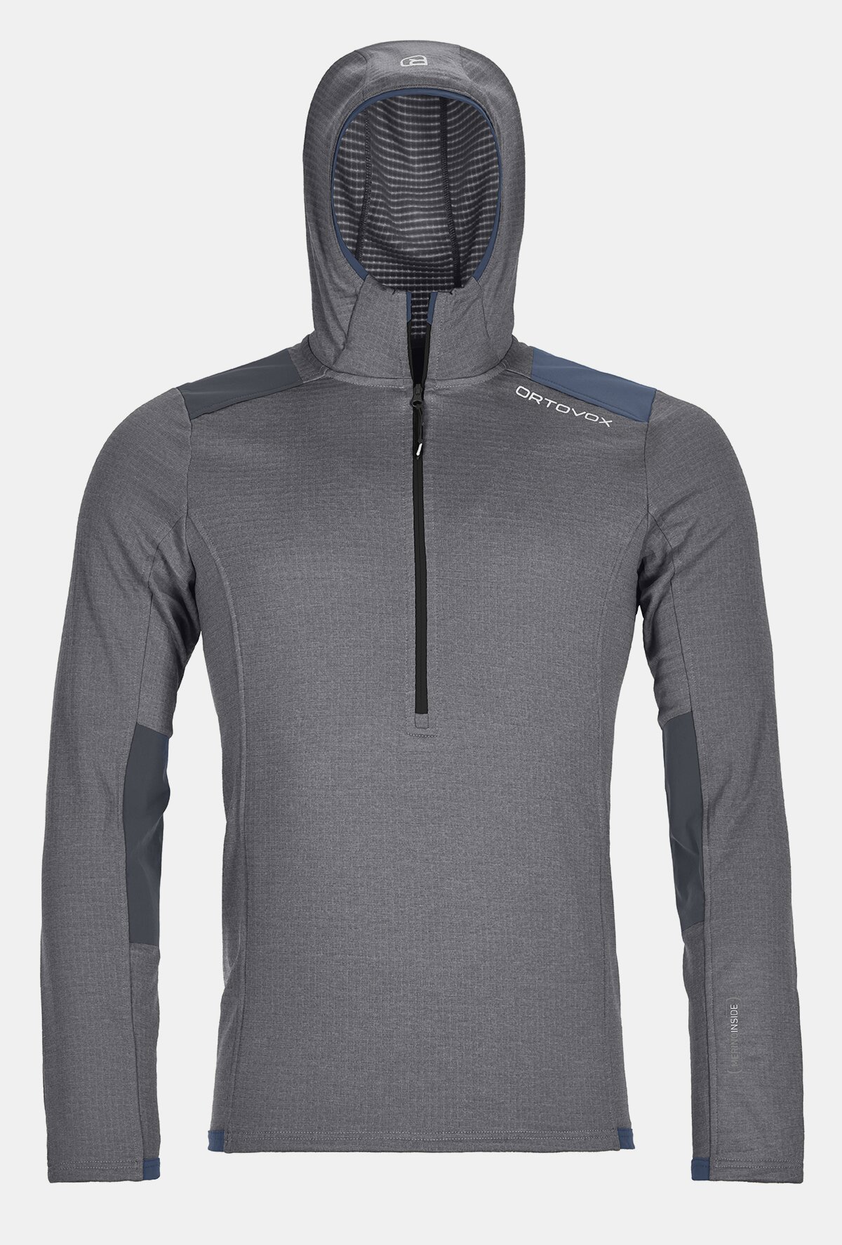 Zip Neck Ortovox Sweater Damen ORTOVOX Fleece GP Classic Knit