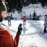 confident beginner | © Safety academy weekend Ortovox 14.-16. März 2025