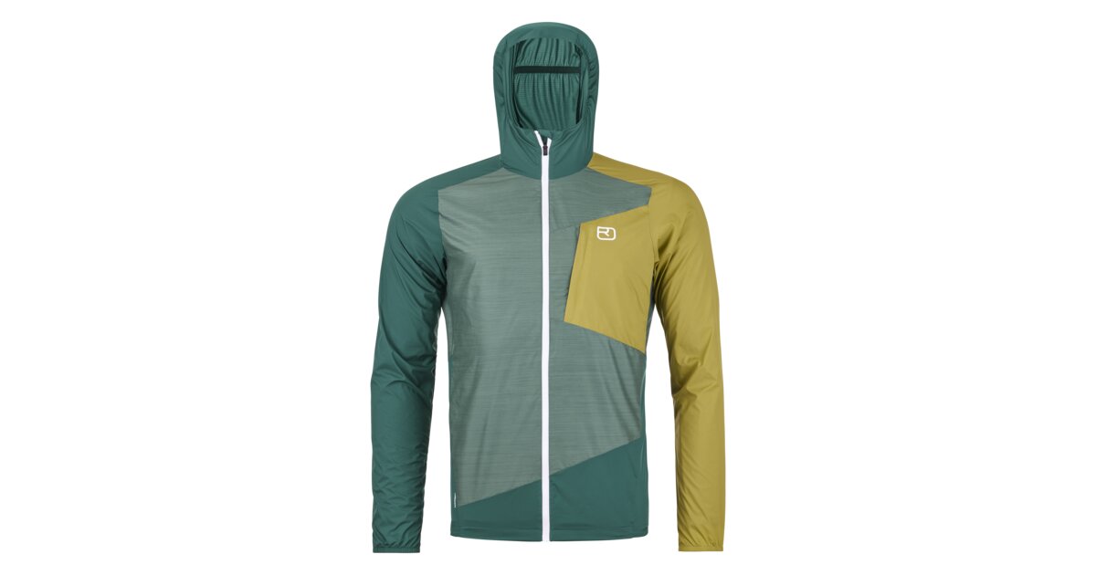 ORTOVOX Windbreaker Vest M – Giubbotto Antivento Unisex, Perfetto Per Outdoor E Escursioni | Mantello Leggero E Resistente