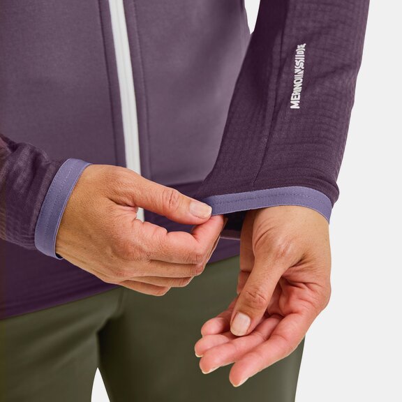 Fleece Jackets FLEECE GRID JACKET W