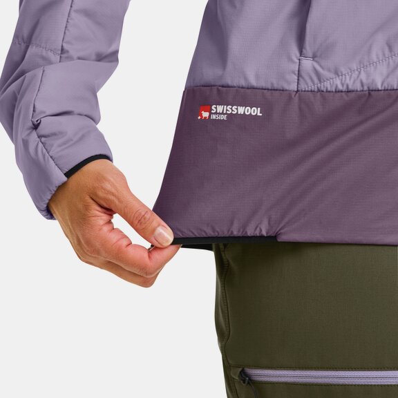 Insulating Jackets SWISSWOOL PIZ DUAN JACKET W