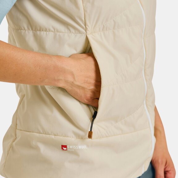Vests SWISSWOOL PIZ DUAN VEST W