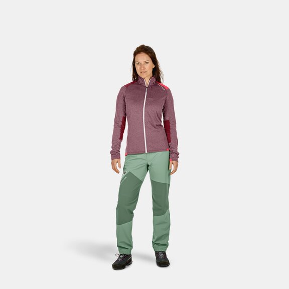 Fleece-Jacken FLEECE LIGHT GRID JACKET W