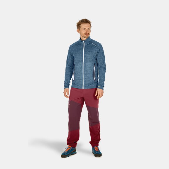 Fleece-Jacken FLEECE LIGHT MELANGE JACKET M