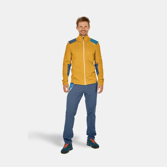 Fleece-Jacken FLEECE LIGHT GRID JACKET M