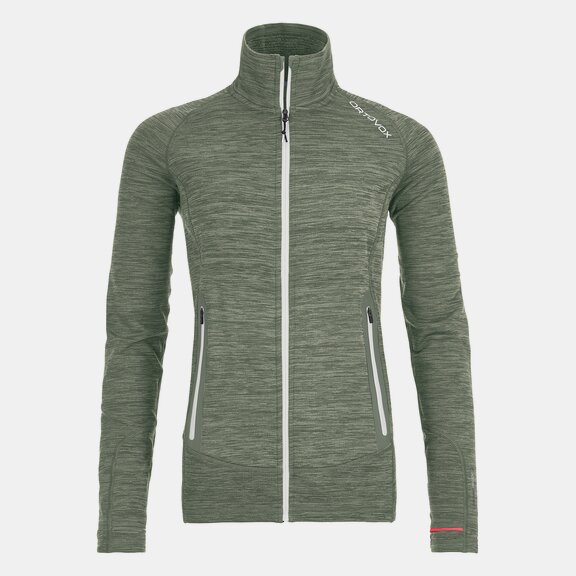Fleece-Jacken FLEECE LIGHT MELANGE JACKET W