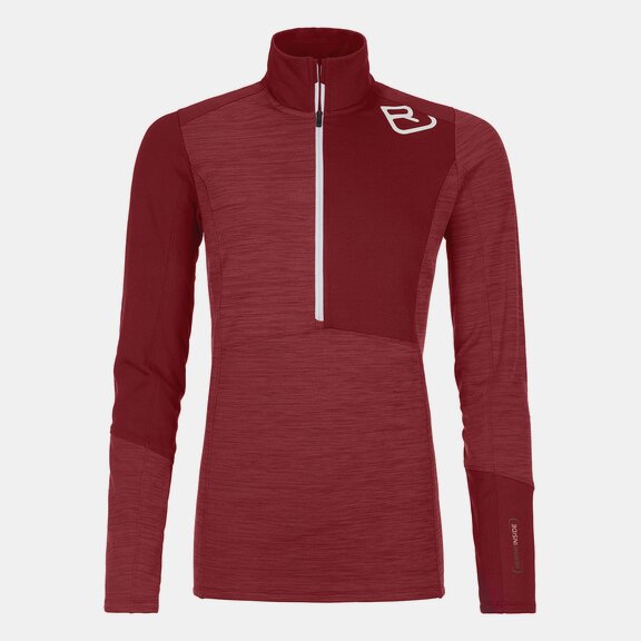 Pullover FLEECE LIGHT ZIP NECK W