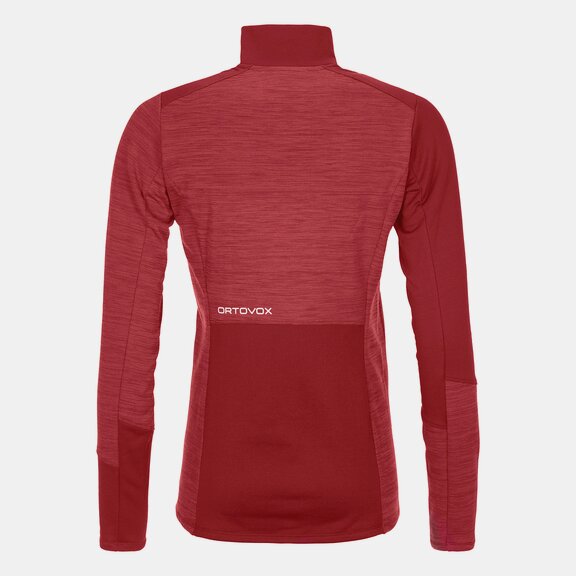 Pullover FLEECE LIGHT ZIP NECK W