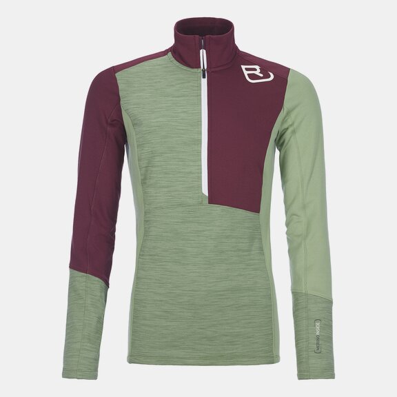 Pullover FLEECE LIGHT ZIP NECK W