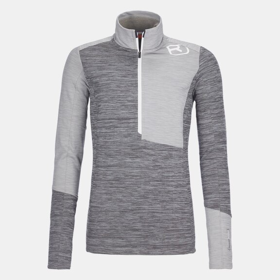 Pullover FLEECE LIGHT ZIP NECK W