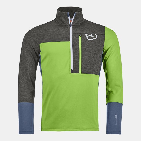 Pullover FLEECE LIGHT ZIP NECK M