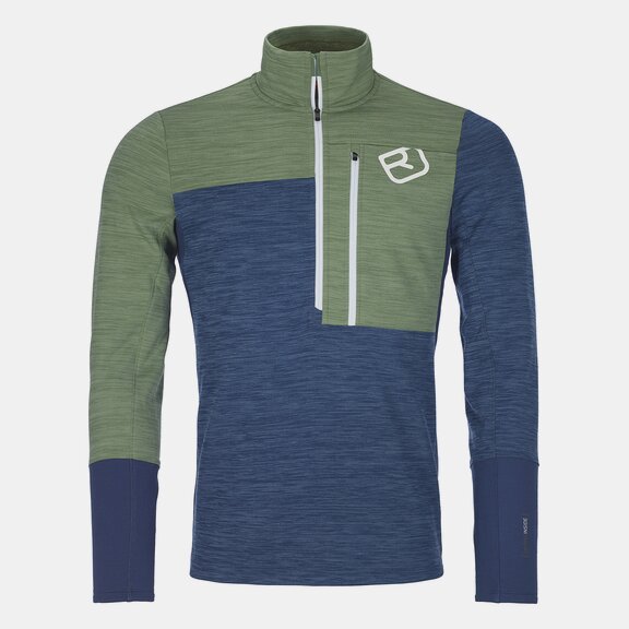 Pullover FLEECE LIGHT ZIP NECK M